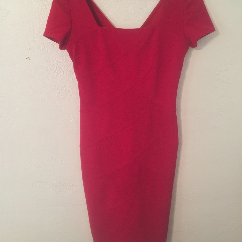 Adrianna Papell Classic Red Dress